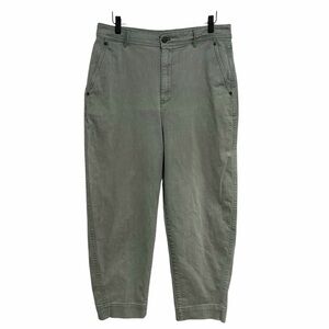 GAP Women’s Barrel Leg Khaki High Rise Pants Jeans Size 12 Green